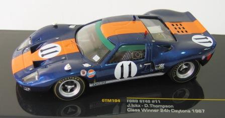 Ford GT40 Class winner Daytona 1967