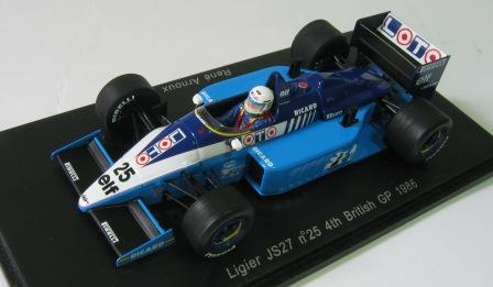 Ligier JS27 Rene Arnoux