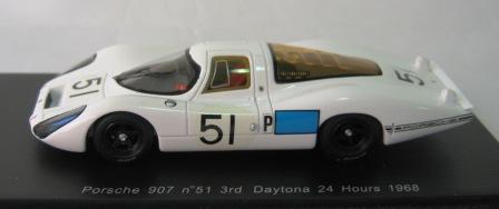 Porsche 907 3rd Daytona 1968