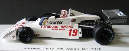 Surtees Alan Jones 1976 Japan GP