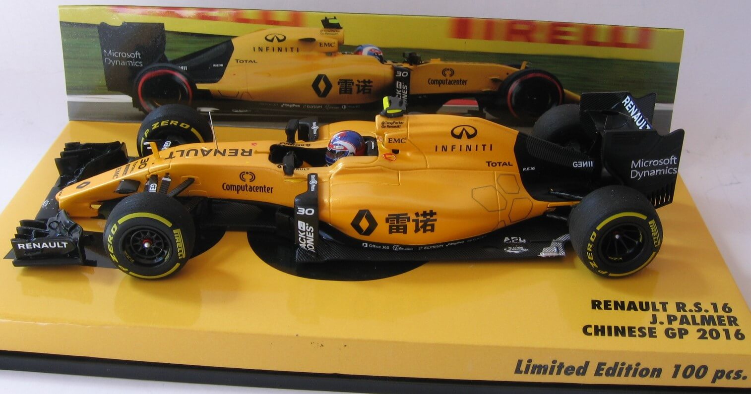 Renault R.S.16 Palmer Chinese GP
