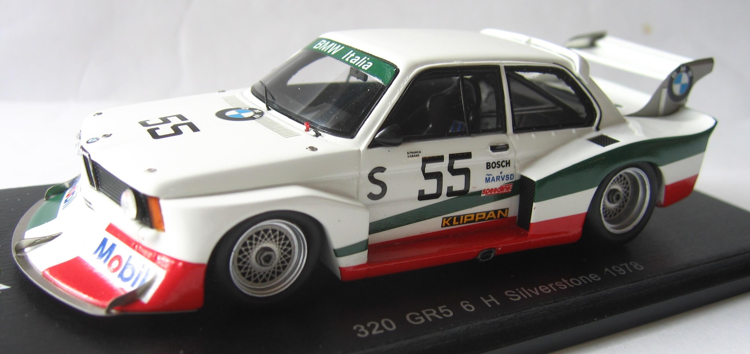 BMW 320i Group 5 Silverstone