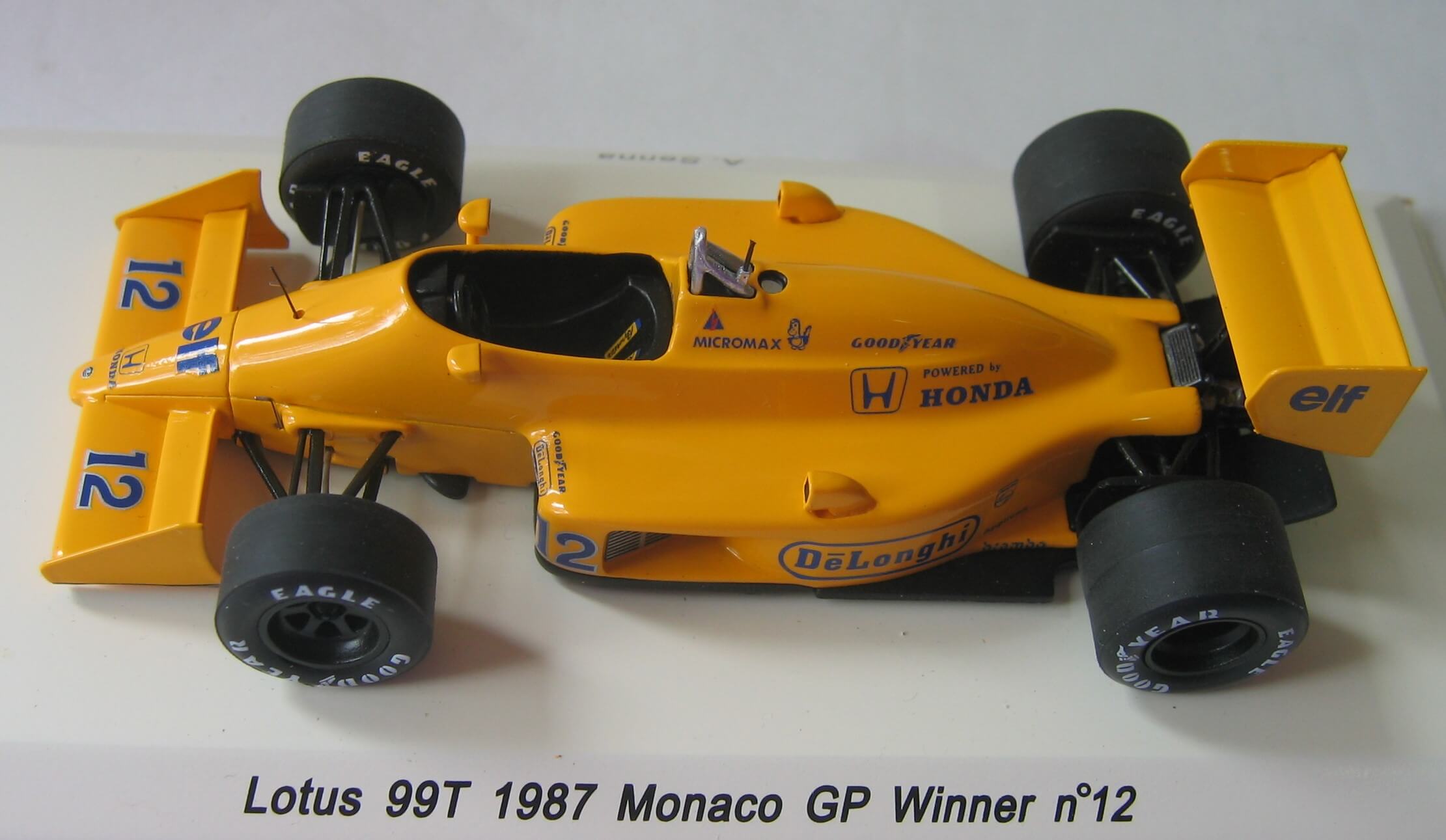 Lotus Honda 99T 1987 Monaco GP
