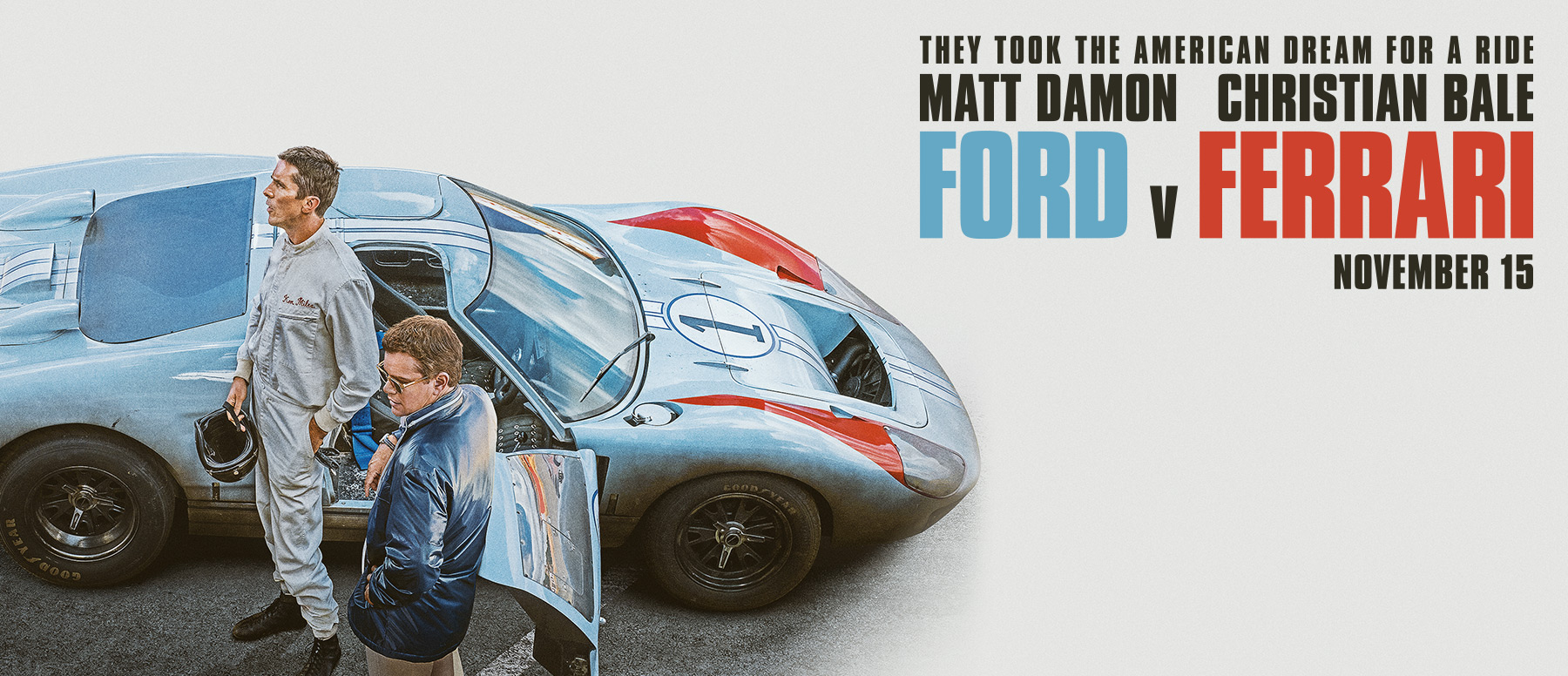 Ford vs Ferrari Poster