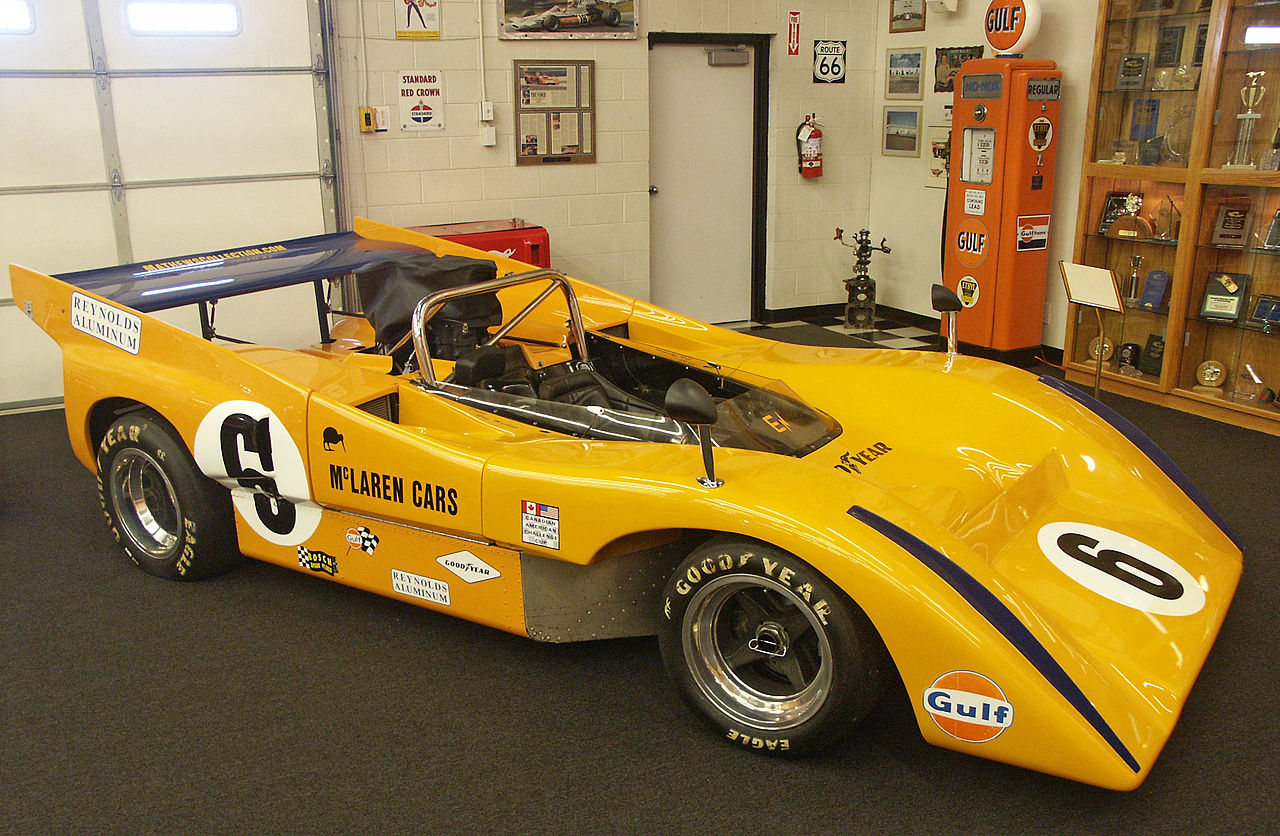 McLaren M8D at Mathews Collection, Arvada, Colorado.