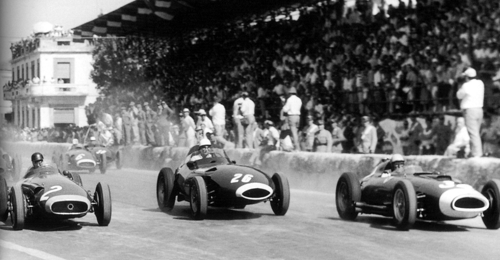 Pescara race start 1957