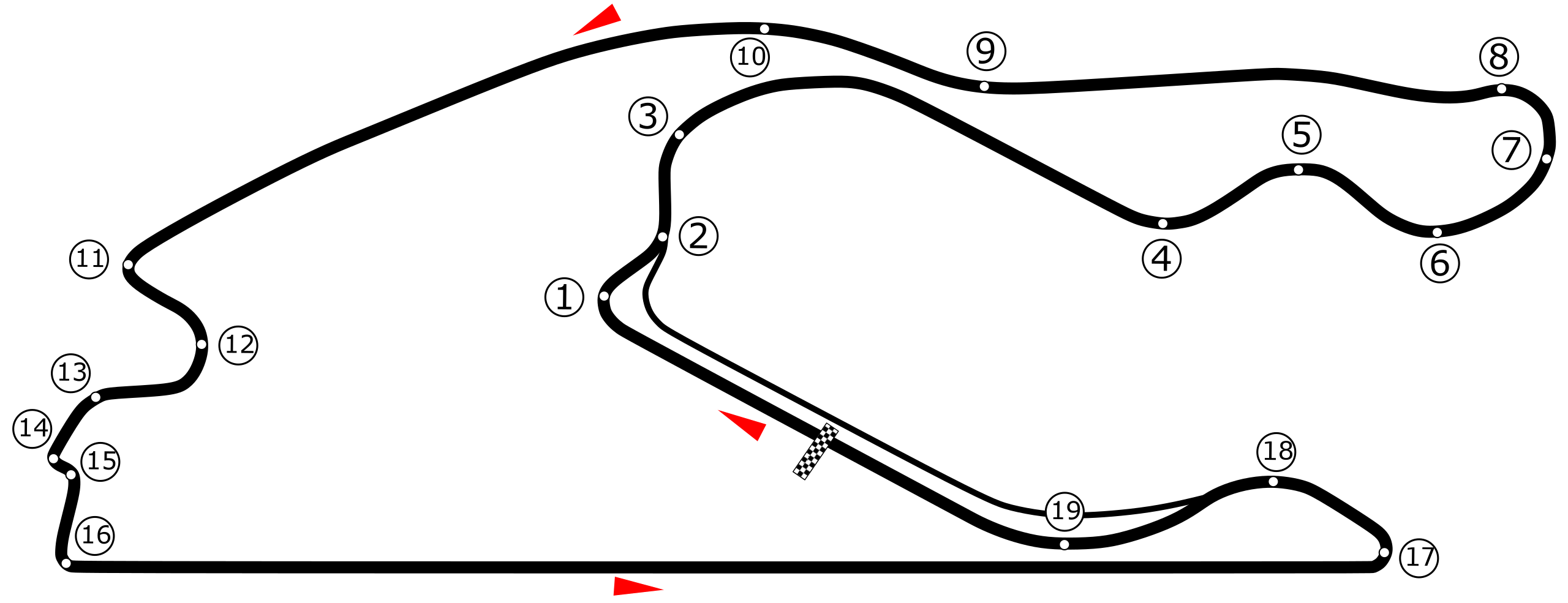 Miami GP layout