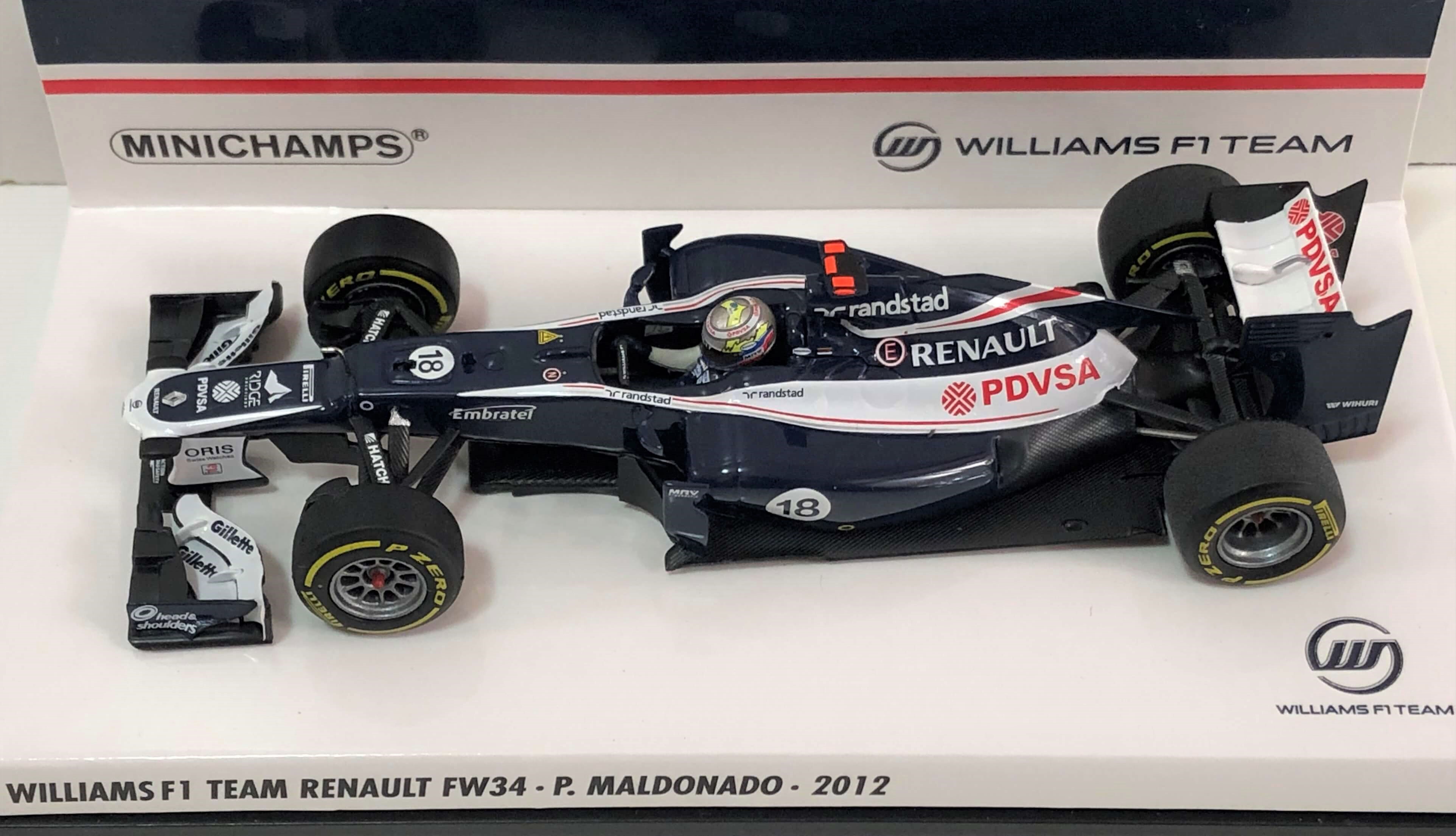 Williams Renault FW34 Pastor Maldonado 2012