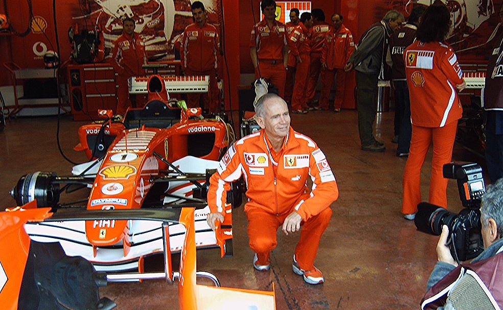 Rory Byrne with F2005
