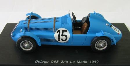 Delage 2nd 1949 Le Mans