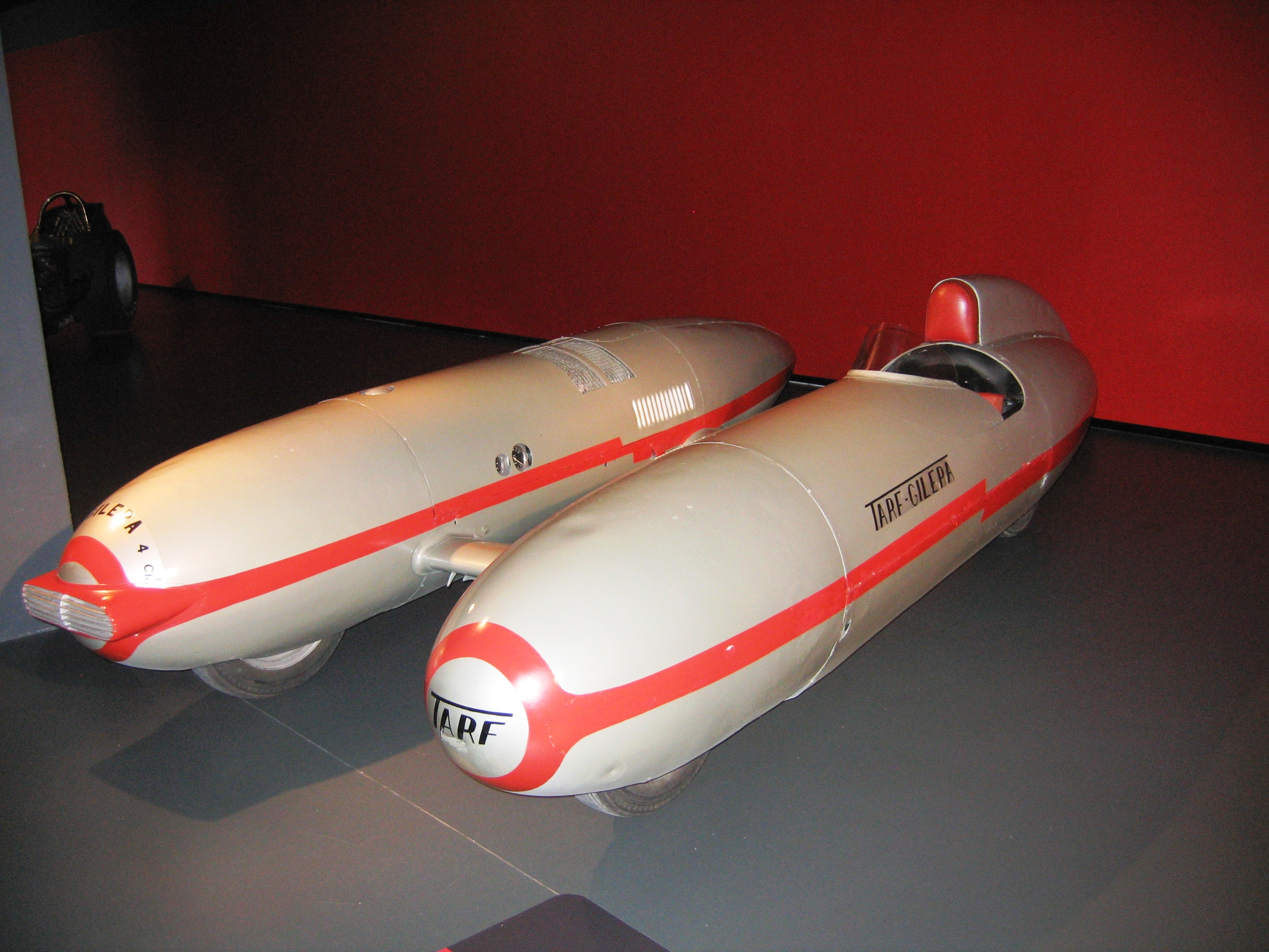 Tarf I at the National Automobile Museum of Turin. Photo by the author