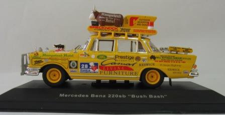 Mercedes 220 Bush Bash