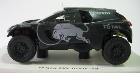 Peugeot 2008 DKR16 Test car