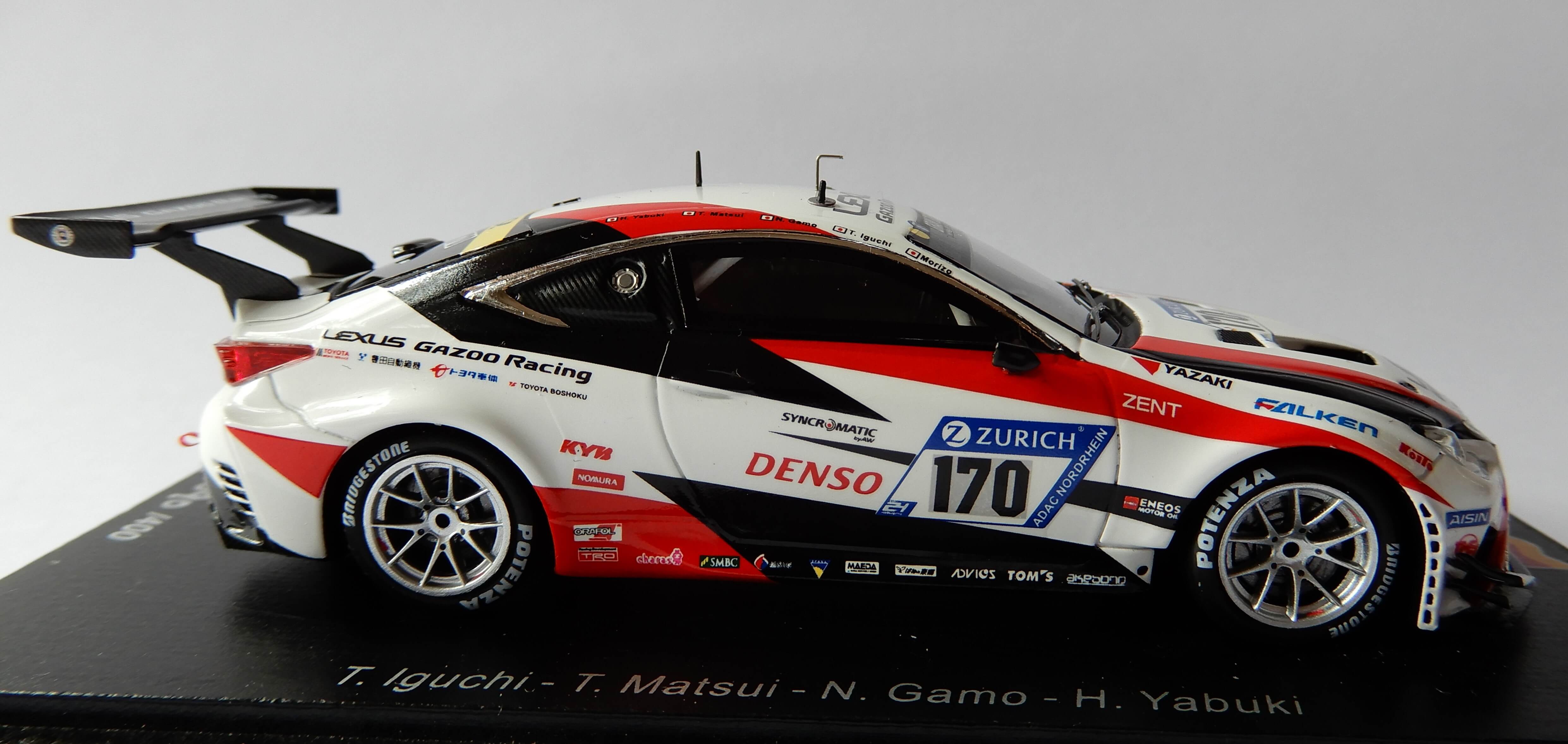 Lexus RC 2017 Nurburgring 24h