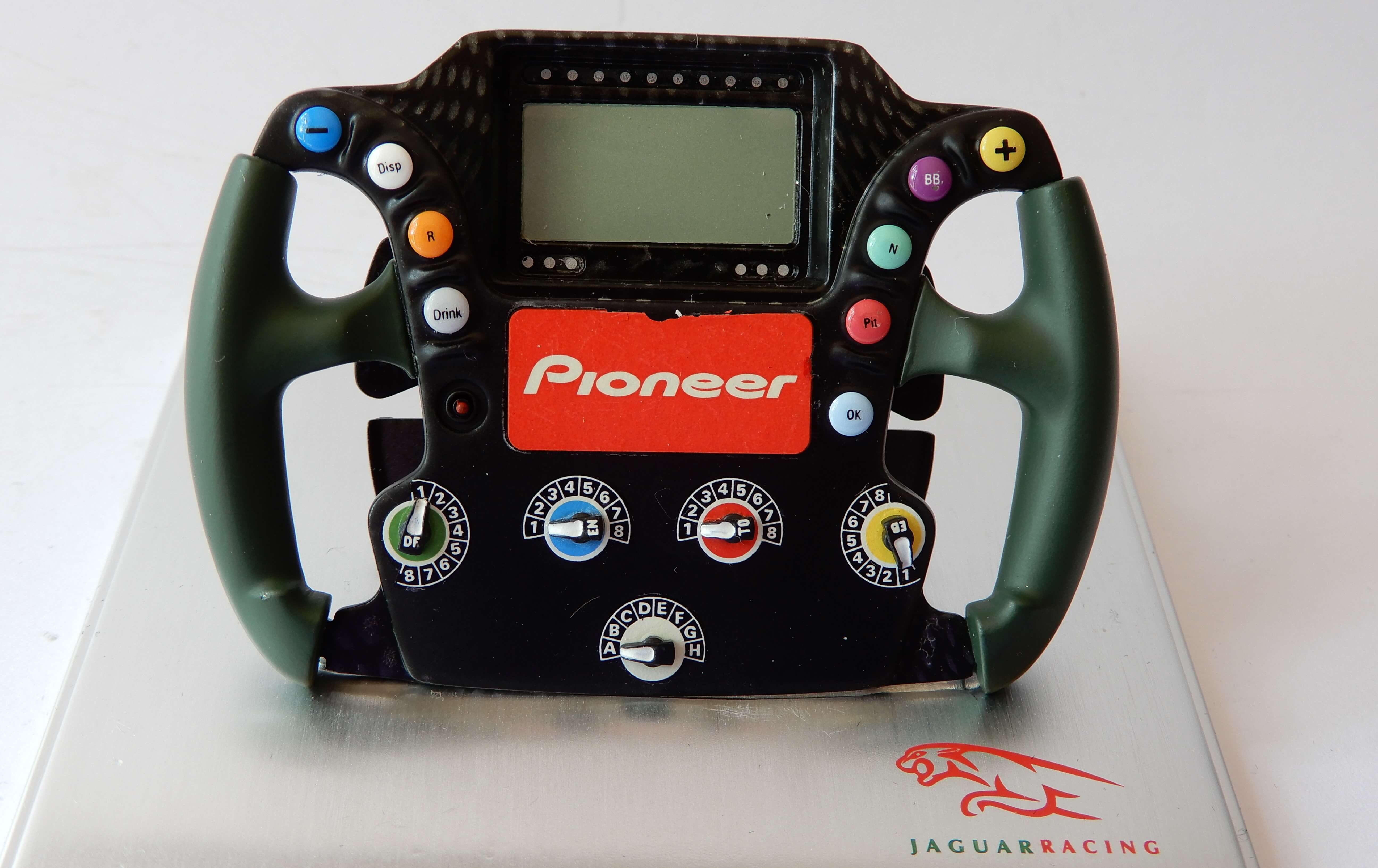Jaguar F1 steering wheel 2004