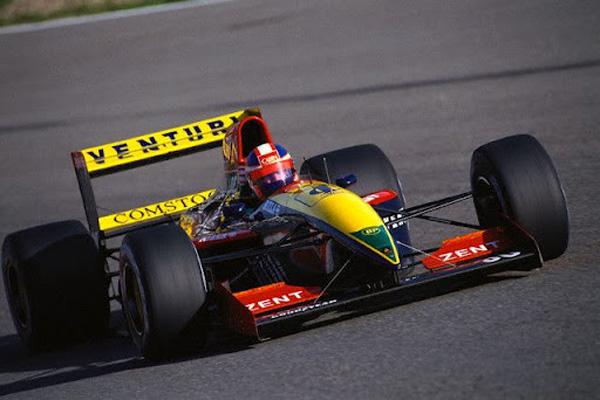 Venturi LC92 with Comstock signage on rear wing