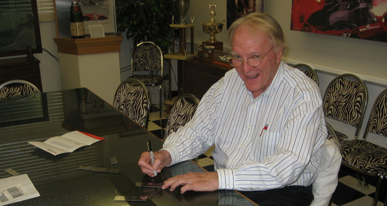 Dan Gurney signing session
